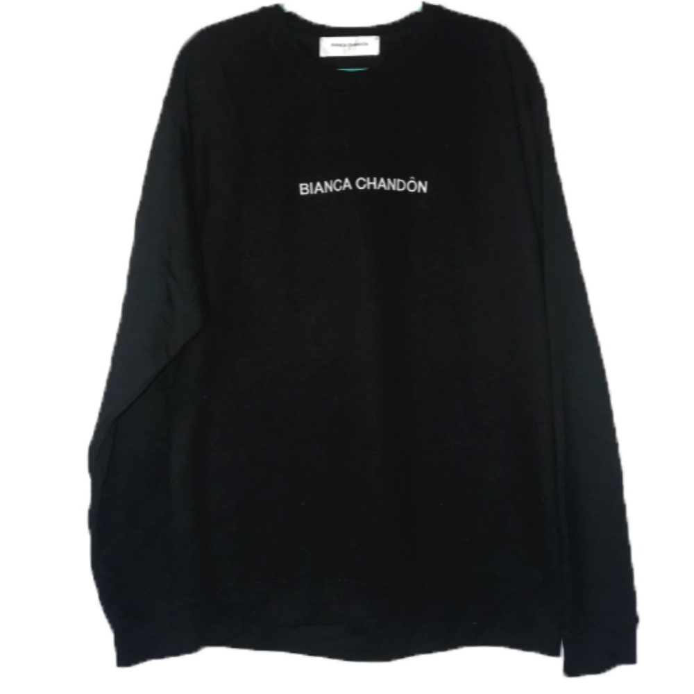 Bianca Chandon Embroidered Crewneck SweatShirt XL